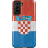 Croatia Flag Distressed Galaxy S21 FE Pro Case